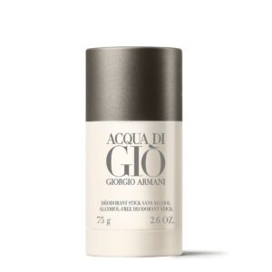 giorgio armani acqua di gio alcohol free deodorant stick for men, 2.6 oz
