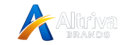 logo altriva brands white text