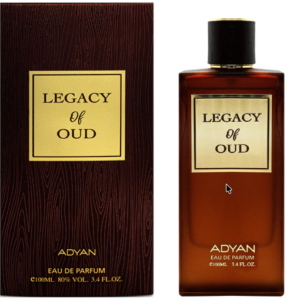 adyan legacy of oud eau de parfum edp spray unisex 3.4 oz 100ml new