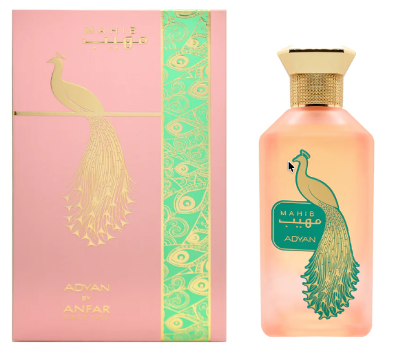 adyan mahib eau de parfum edp spray women 3.4 oz 100ml long lasting