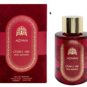 adyan oud saffron eau de parfum edp spray unisex 3.4 oz 100ml new