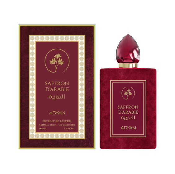 adyan saffron d'arabie eau de parfum spray unisex 3.4 oz : 100 ml3 adyan saffron d'arabie eau de parfum spray unisex 3.4 oz : 100 ml3