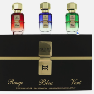patek maison prisme 3pc set rouge bleu vert 3 x 1.0 oz edp unisex
