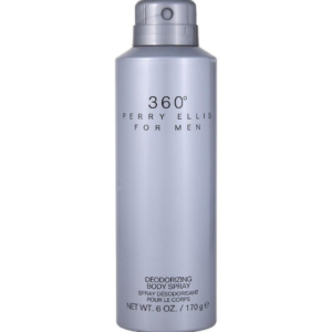 perry ellis 360 deodorizing body spray for men 6 oz